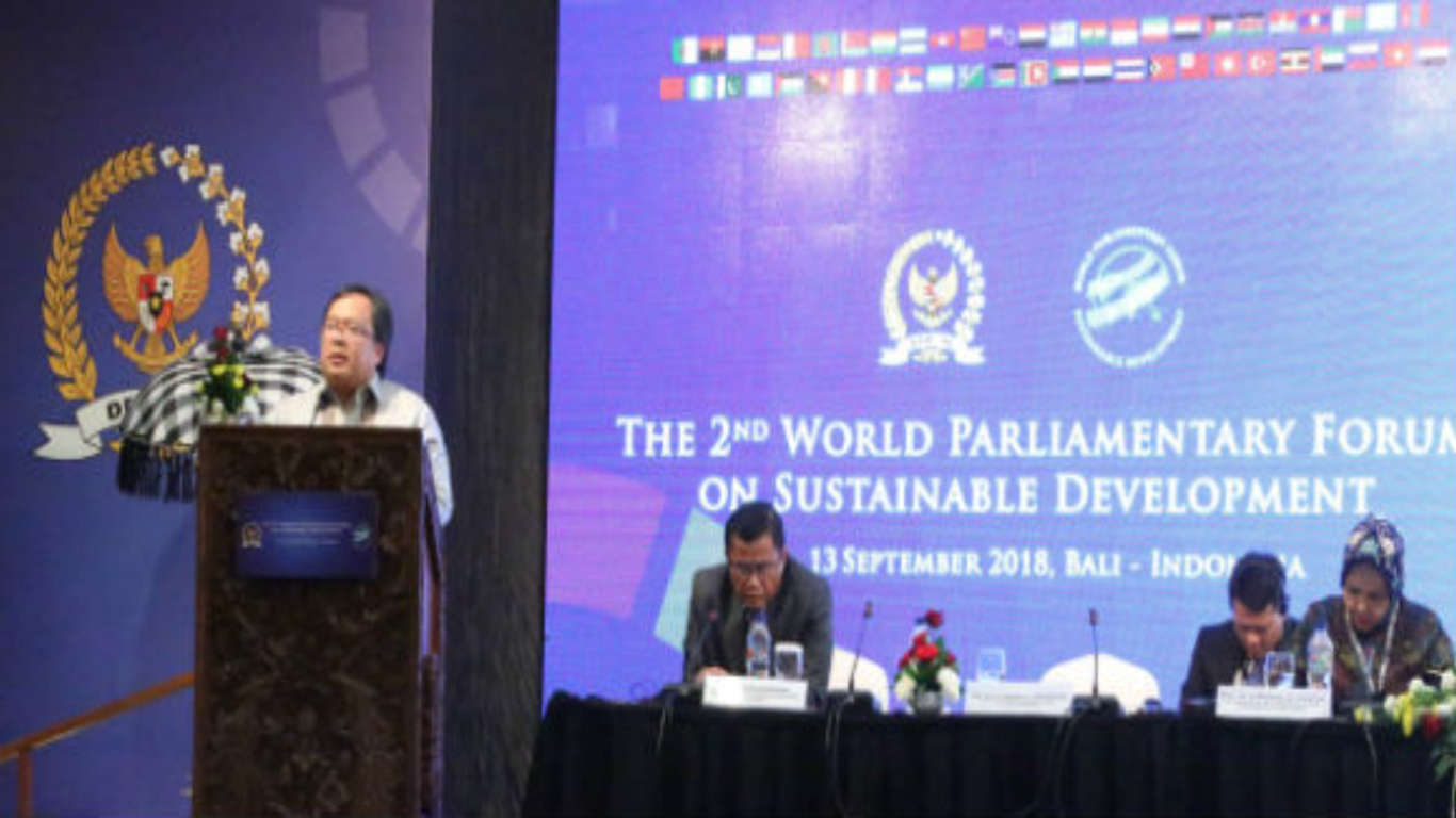 The 2nd World Parliamentary Forum on Sustainable Development Energi Hijau Menuju SDGs