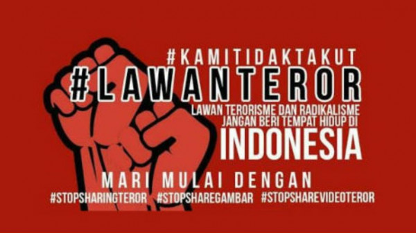 Indonesia #BersatuLawanTerorisme