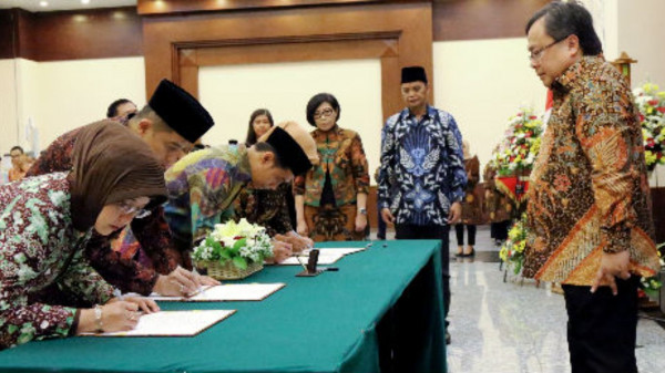 Menteri Bambang Dorong Pejabat yang Dilantik Berkontribusi Maksimal Terhadap Pembangunan